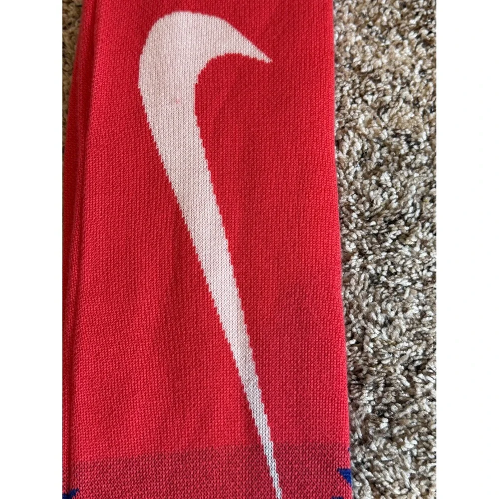 Nike AFC Richmond Scarf Ted Lasso Football Is Life Red Blue Soccer Fringed Scarf